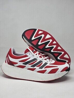 Adidas Adizero Aruku JI0308 Running Shoes Red White Black Men's Size 10.5 New